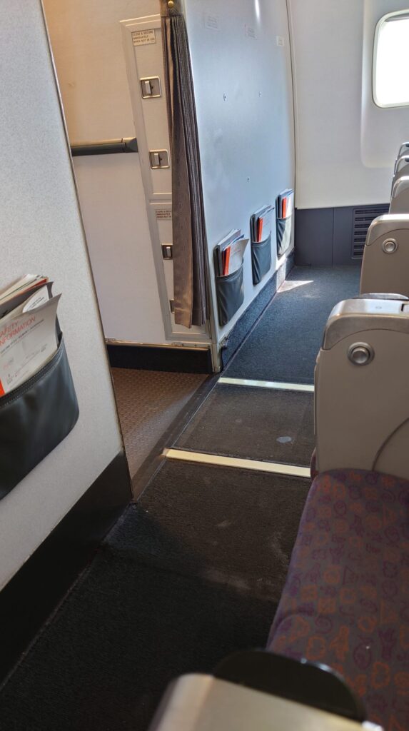 チェジュ航空機内