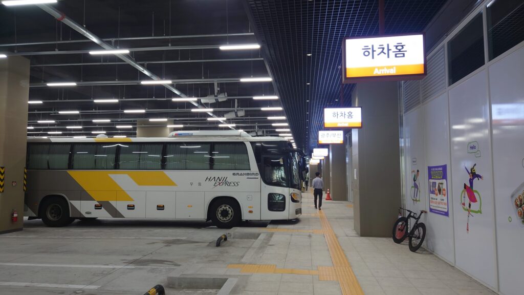 韓国の高速バス