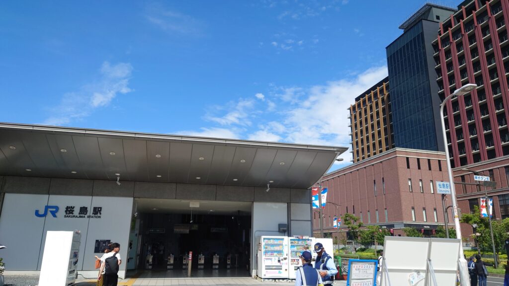 桜島駅外観
