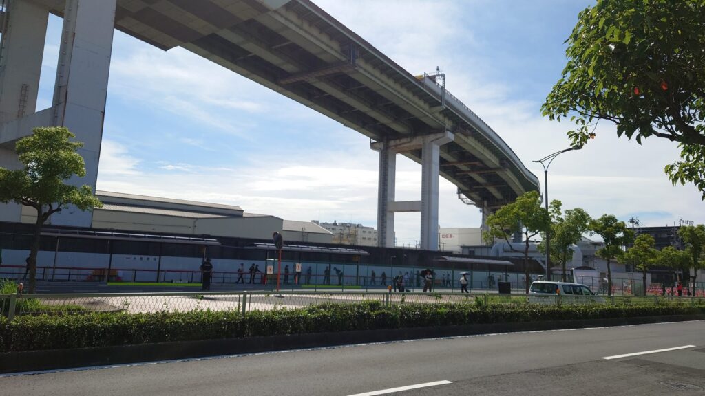 桜島駅バス乗り場