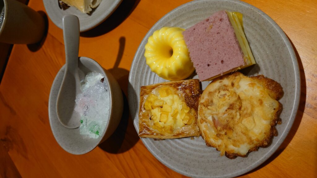 バナヒルズ夕食デザート