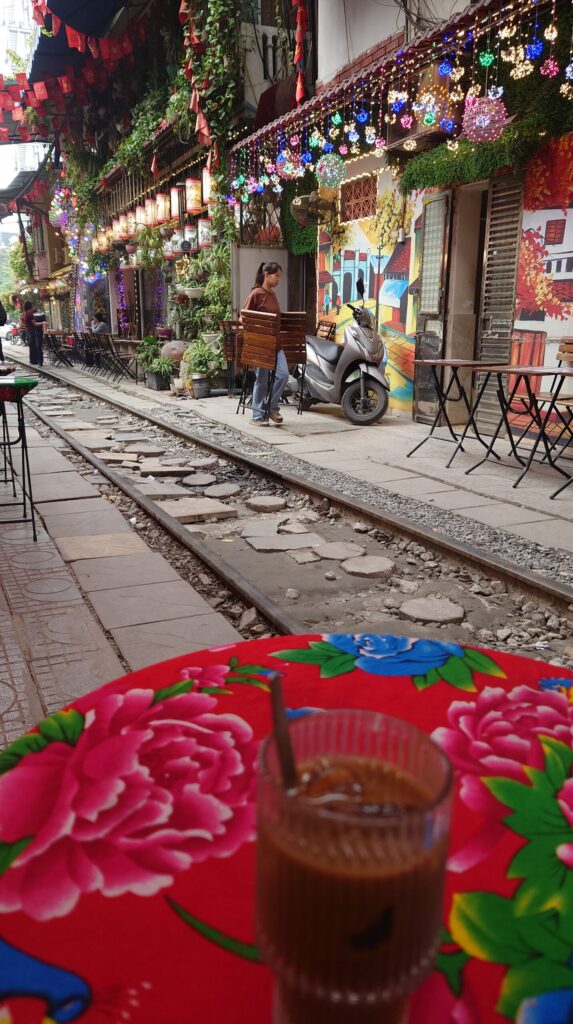 トレインストリートのアイスコーヒー