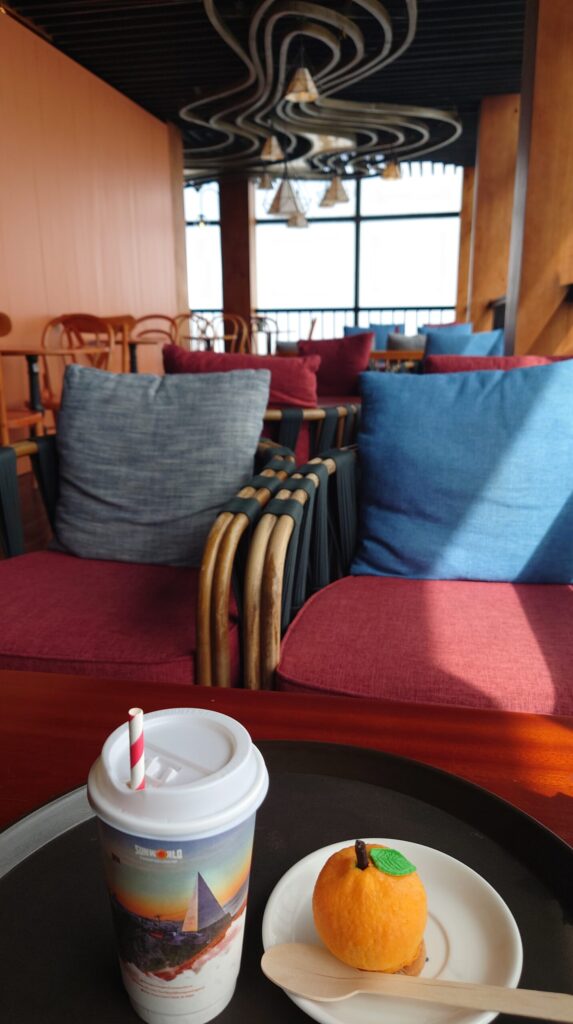 ファンシーパン山頂のカフェ