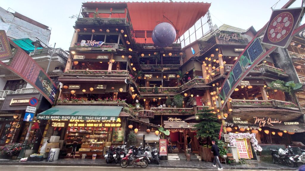 サパ市内の風景