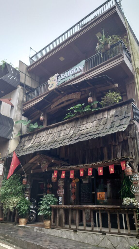 サパ市内の風景
